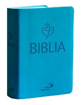 Biblia - kolor turkusowy, okładka Flex