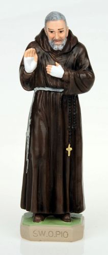 Figurka - Święty Ojciec Pio 19,5 cm.