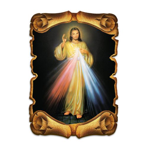 Jezu Ufam Tobie - Obraz na HDF 19,5x14 cm.