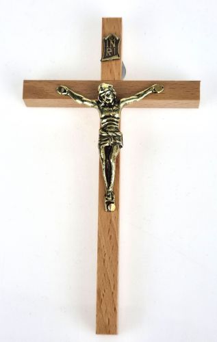 Krzyż zdrewniany - 12,5 cm.