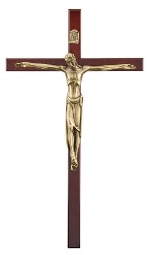 Krzyż zdrewniany - duży 47 cm.