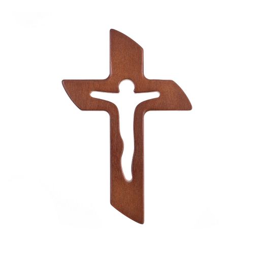 Krzyż nowoczesny, z wycięciami na wylot 18 cm.