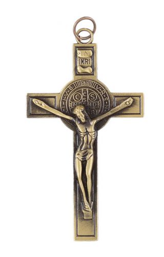 Krzyż - Św. Benedykt  7 x 4,2 mm.