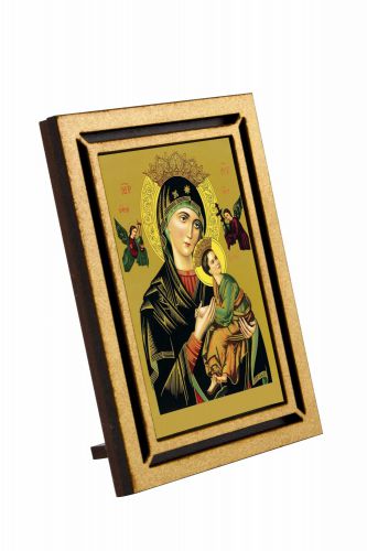 Matka Boża Nieustającej Pomocy - Obraz prostokątny w ramce HDF