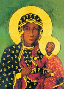 Ikona A5 - M.B. Częstochowska - Akt osobistego oddania się Matce Bożej