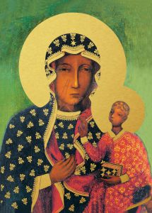 Ikona A4 - M.B. Częstochowska - Akt oddania się Matce Bożej