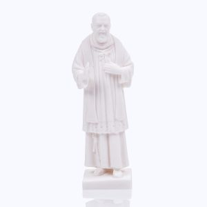 Figurka Święty Ojciec Pio - Alabaster