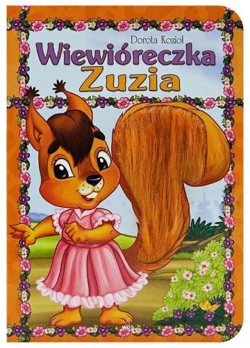 Wiewióreczka Zuzia z futerkiem - op. twarda